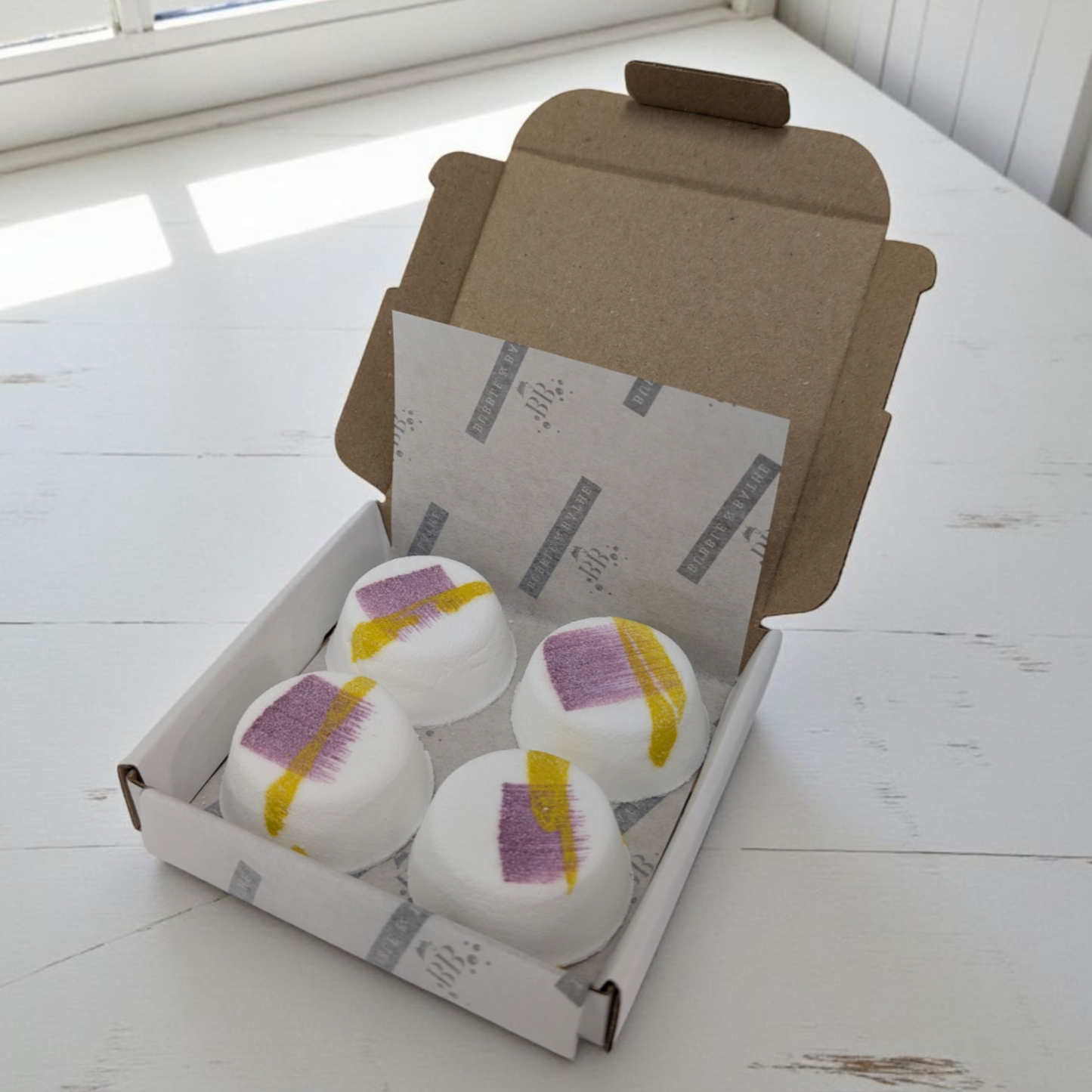 Lemon & Raspberry - Shower Steamers - Box of 4 (x5)