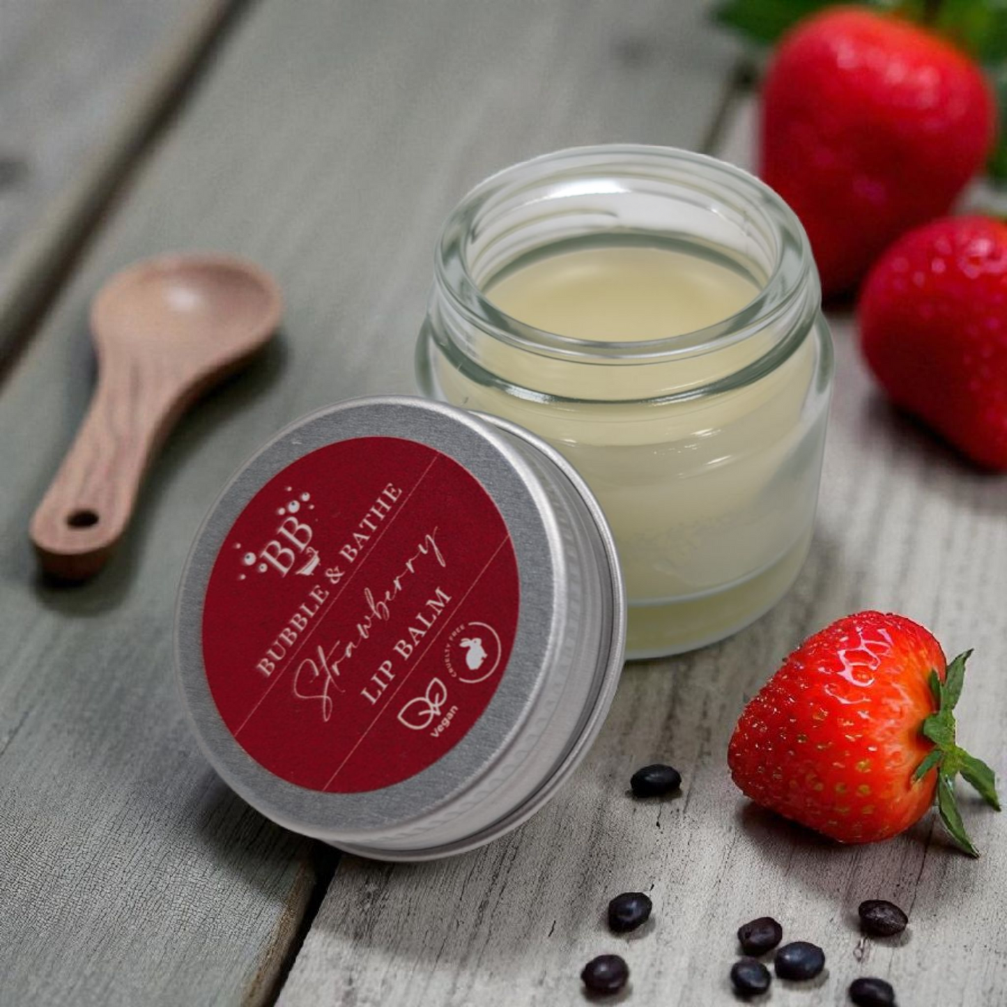 Strawberry - Lip Balm (x5)