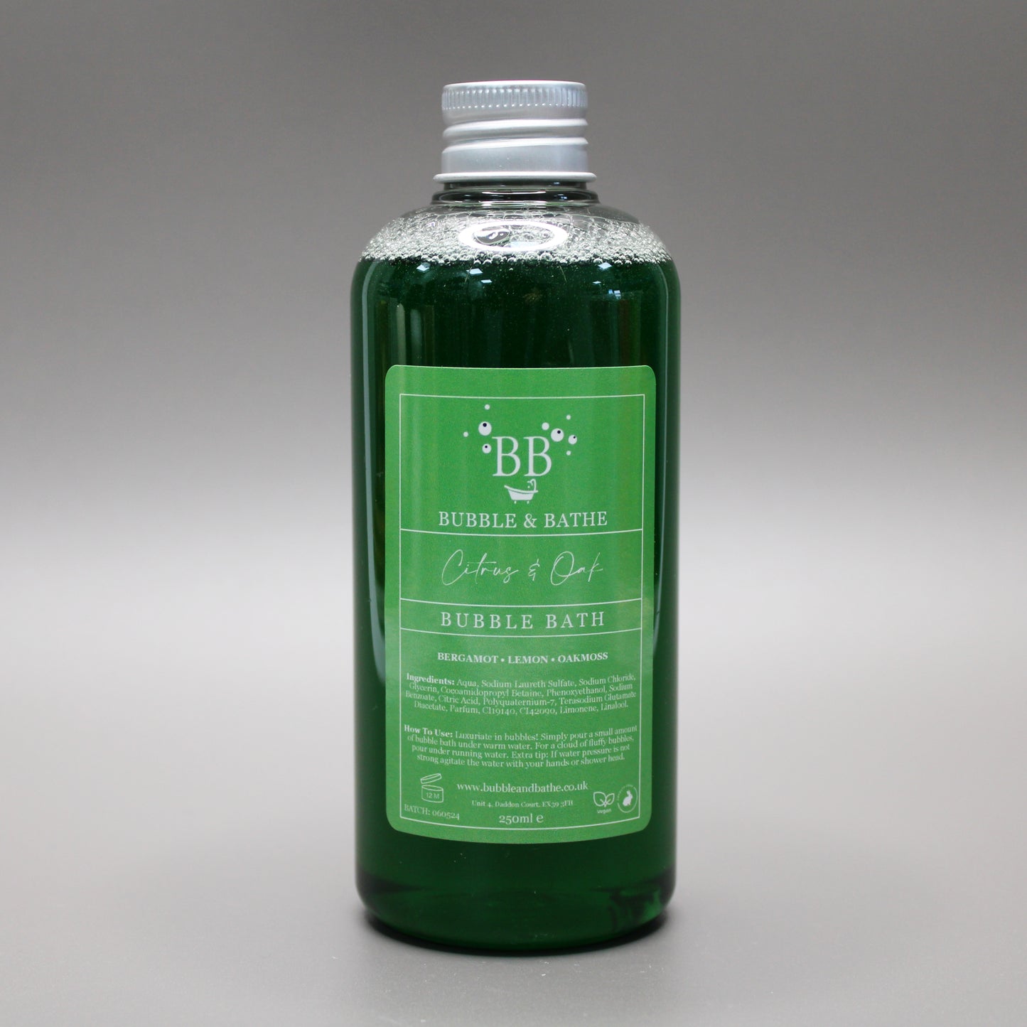 Citrus & Oak - Bubble Bath (x5)