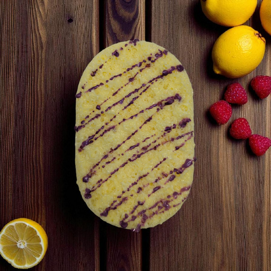 Lemon & Raspberry - Soap Sponge (x5)