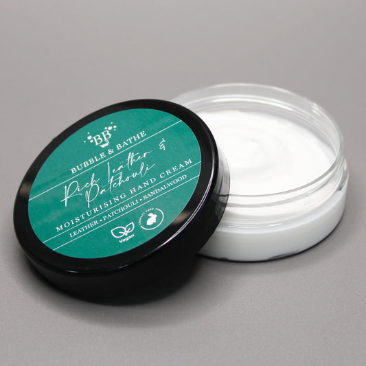 Rich Leather & Patchouli - Hand Creams (x5)